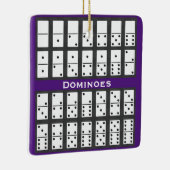 Dominoes Design Ornament (Rechts)