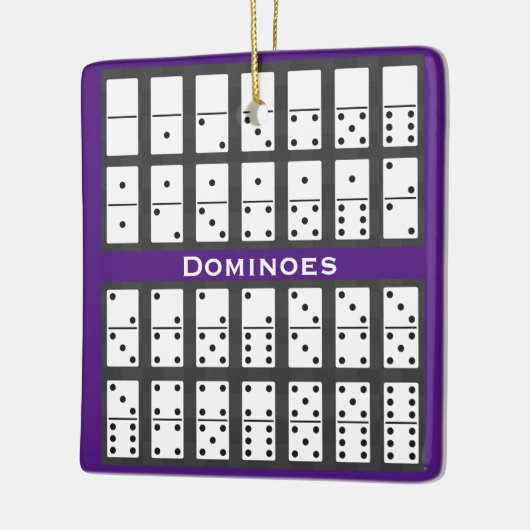 Dominoes Design Ornament (Links)