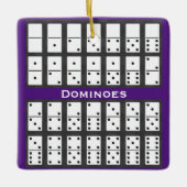 Dominoes Design Ornament (Voorkant)