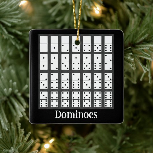 Dominoes Design Ornament (Boom)