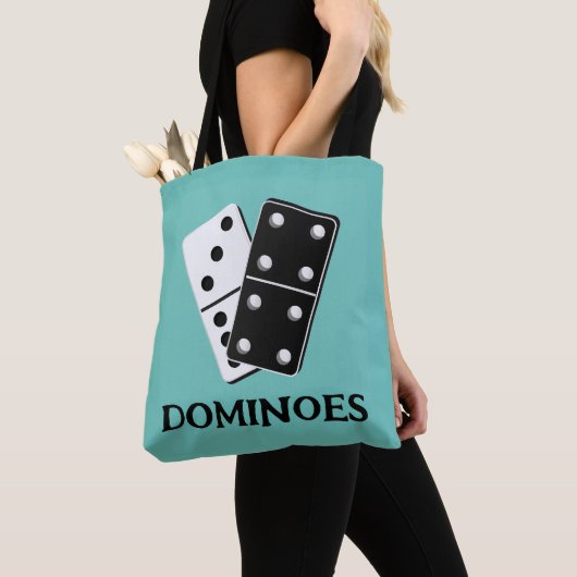 Dominoes Design Tote Bag (Dichtbij)