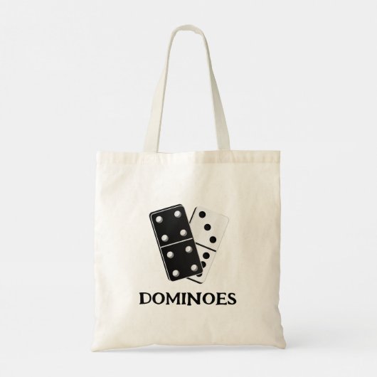 Dominoes Design Tote Bag (Achterkant)