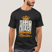 Dominoes - Domino Master - Tournament Player - Hob T-shirt (Voorkant)