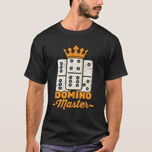 Dominoes - Domino Master - Tournament Player - Hob T-shirt (Voorkant)