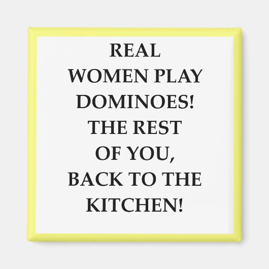 DOMINOES MAGNEET (Voorkant)