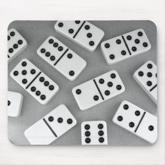 Dominoes Mousepad 002 Muismat (Voorkant)