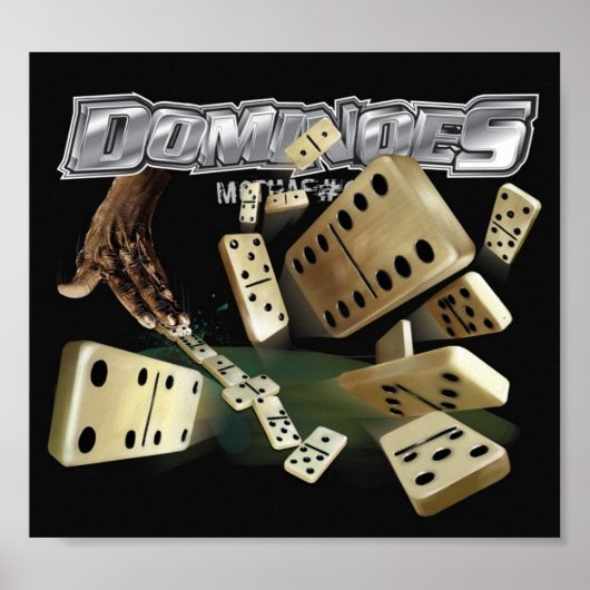 DOMINOES POSTER (Voorkant)