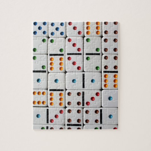 Dominoes puzzle legpuzzel (Verticaal)