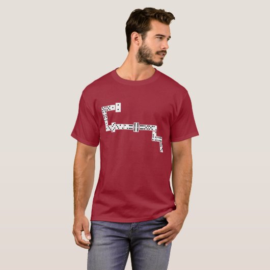 Dominoes T-shirt (Voorkant volledig)