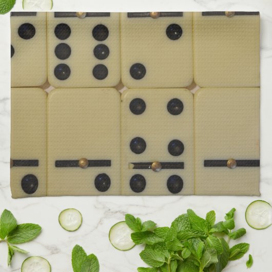 Dominoes Theedoek (Gevouwen)