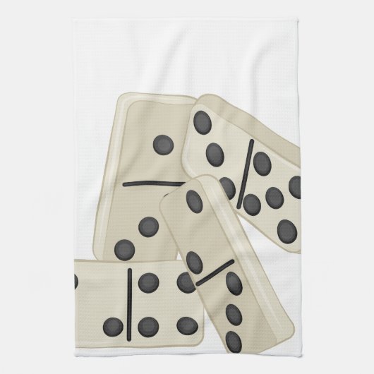 Dominoes Theedoek (Verticaal)