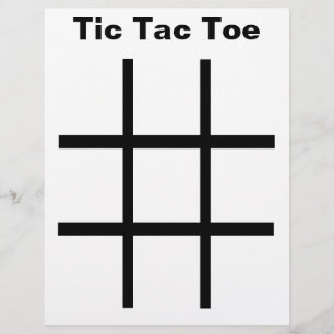 Dominoes-Tic Tac Toe LABEL Grid (2-inch koelkasten Flyer