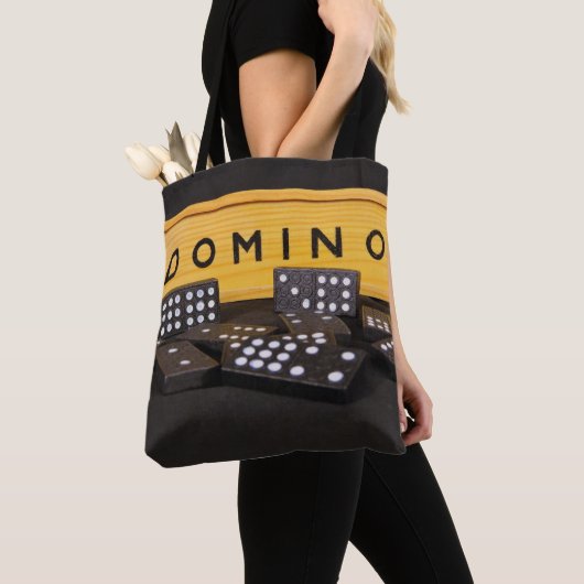 Dominos Canvas tas (Dichtbij)