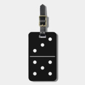 Dominos Game Piece Bagagelabel (Voorkant verticaal)