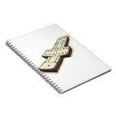 Dominos Game Spiral-laptop Notitieboek (Rechterzijde)