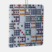 Dominos Numbers Game Keramisch Ornament (Rechts)