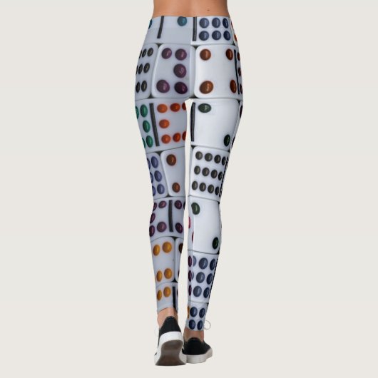 Dominos Numbers Game Leggings (Achterkant)