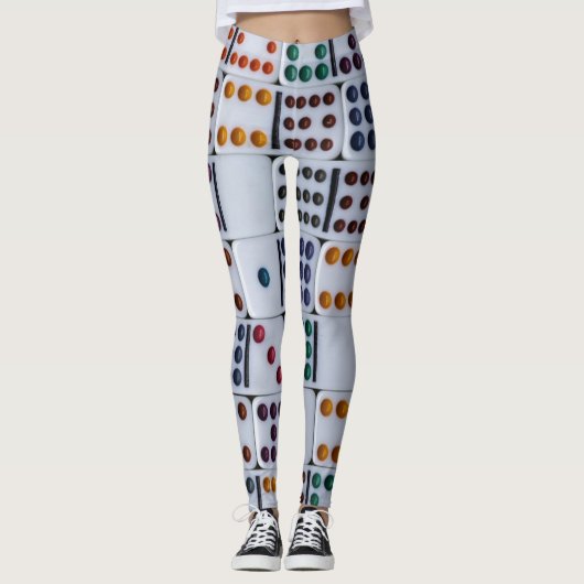 Dominos Numbers Game Leggings (Voorkant)