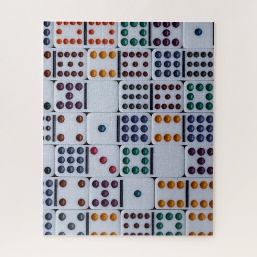 Dominos Numbers Game Legpuzzel (Verticaal)