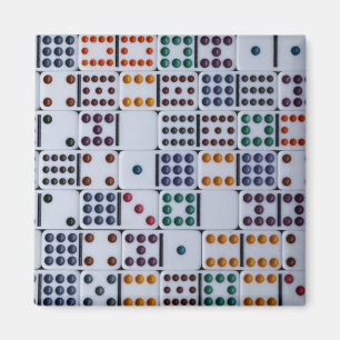 Dominos Numbers Game Magneet