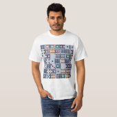 Dominos Numbers Game T-shirt (Voorkant volledig)