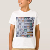 Dominos Numbers Game T-shirt (Voorkant)