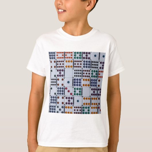 Dominos Numbers Game T-shirt (Voorkant)