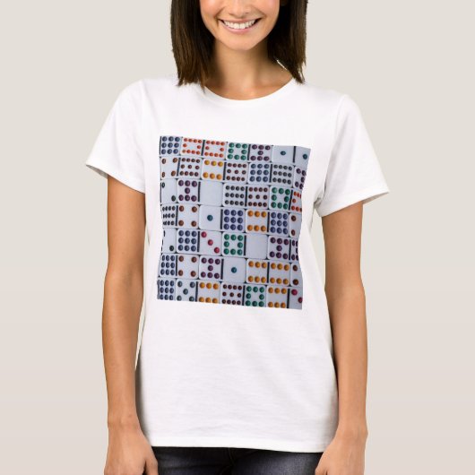 Dominos Numbers Game T-shirt (Voorkant)