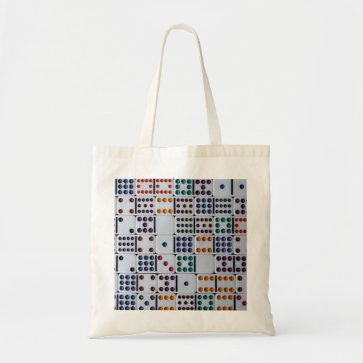 Dominos Numbers Game Tote Bag (Voorkant)