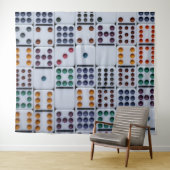 Dominos Numbers Game Wandkleed (In Situ (horizontaal))