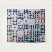 Dominos Numbers Game Wandkleed (Voorkant (horizontaal))