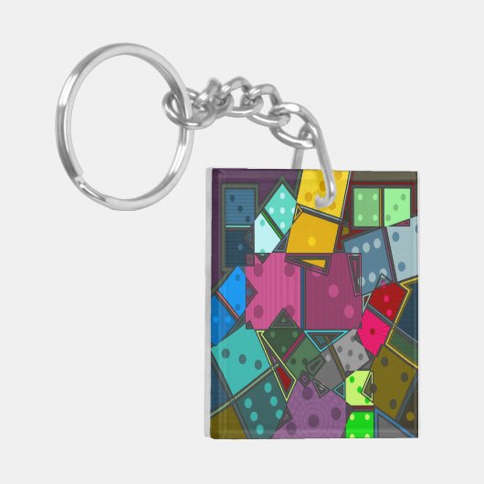 Dominos Sleutelhanger (Voorkant Links)