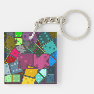 Dominos Sleutelhanger