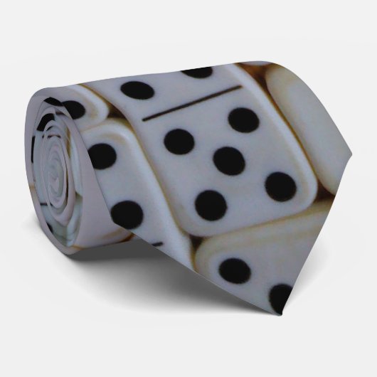 Dominos-stropdas Stropdas (Opgerold)