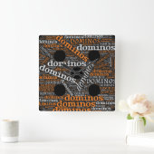 DOMINO'S VIERKANTE KLOK (Huis)