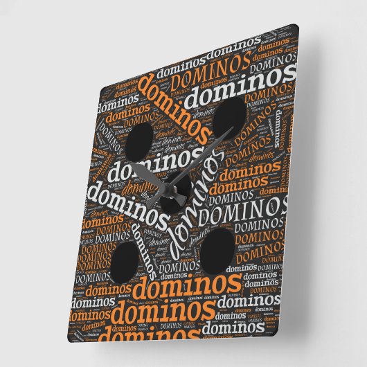 DOMINO'S VIERKANTE KLOK (Hoek)