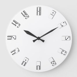 Dominos Wall Clock Grote Klok