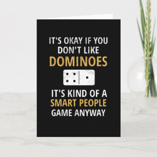 Dominosen  Dominoes Player Dominoes Lovers Kaart