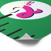 Dominostenen Groeigrafiek. Poster (Hoek)