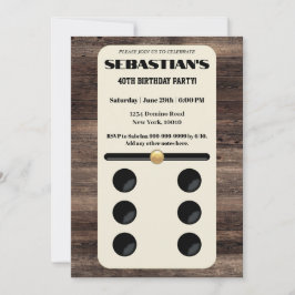 Dominothema uitnodiging