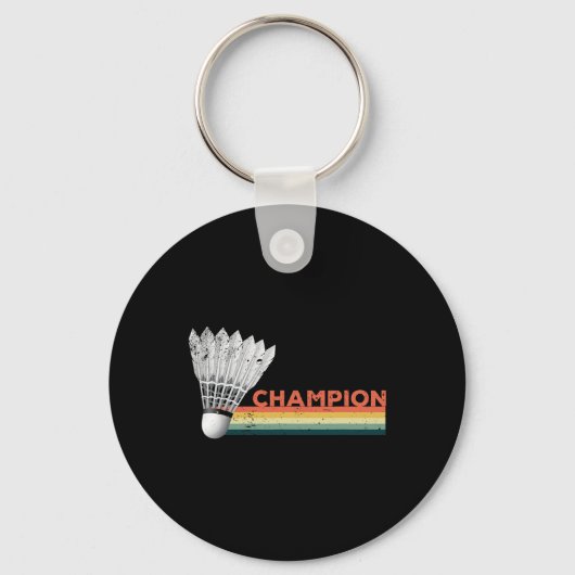 Dominton Speler Kampioen Sleutelhanger (Voorkant)