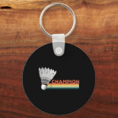Dominton Speler Kampioen Sleutelhanger (Voorkant)
