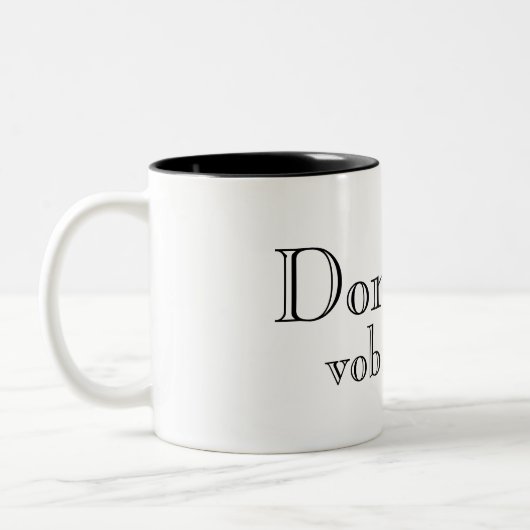 Dominus Vobiscum (De Heer bij u) - Mok (Links)