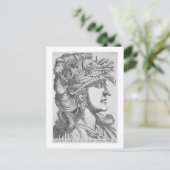 Domitian Caesar (51-96 AD), 1596 (graving) Briefkaart (Staand voorkant)