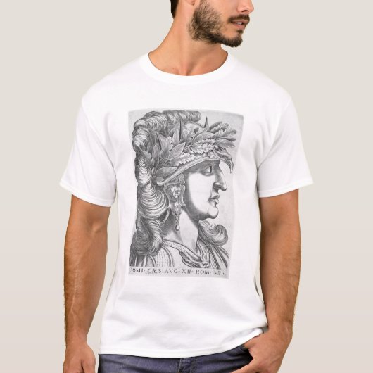 Domitian Caesar (51-96 AD), 1596 (graving) T-shirt (Voorkant)