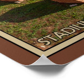 Domitian Stadium op Palatine Hill Poster (Hoek)