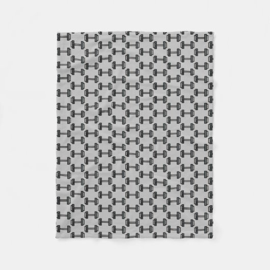 domkop fleece deken (Voorkant)