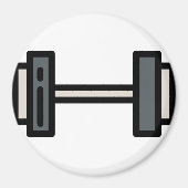 domkop magneet (Voorkant)