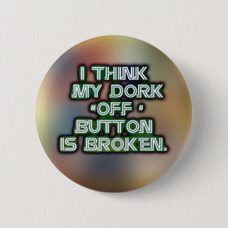 Domme badge. ronde button 5,7 cm