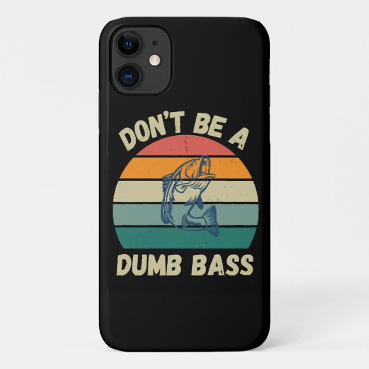 Domme Bas Case-Mate iPhone Case (Achterkant)